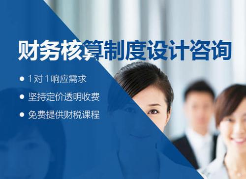 財(cái)務(wù)核算制度設(shè)計(jì)咨詢